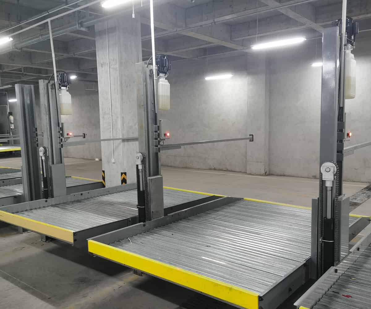 PSH升降橫移式機械停車場過驗收